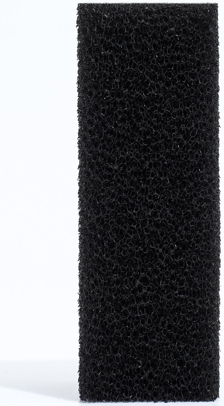 Губка прямоугольная для фильтра №2, ретикулированная, 6х4х11 см