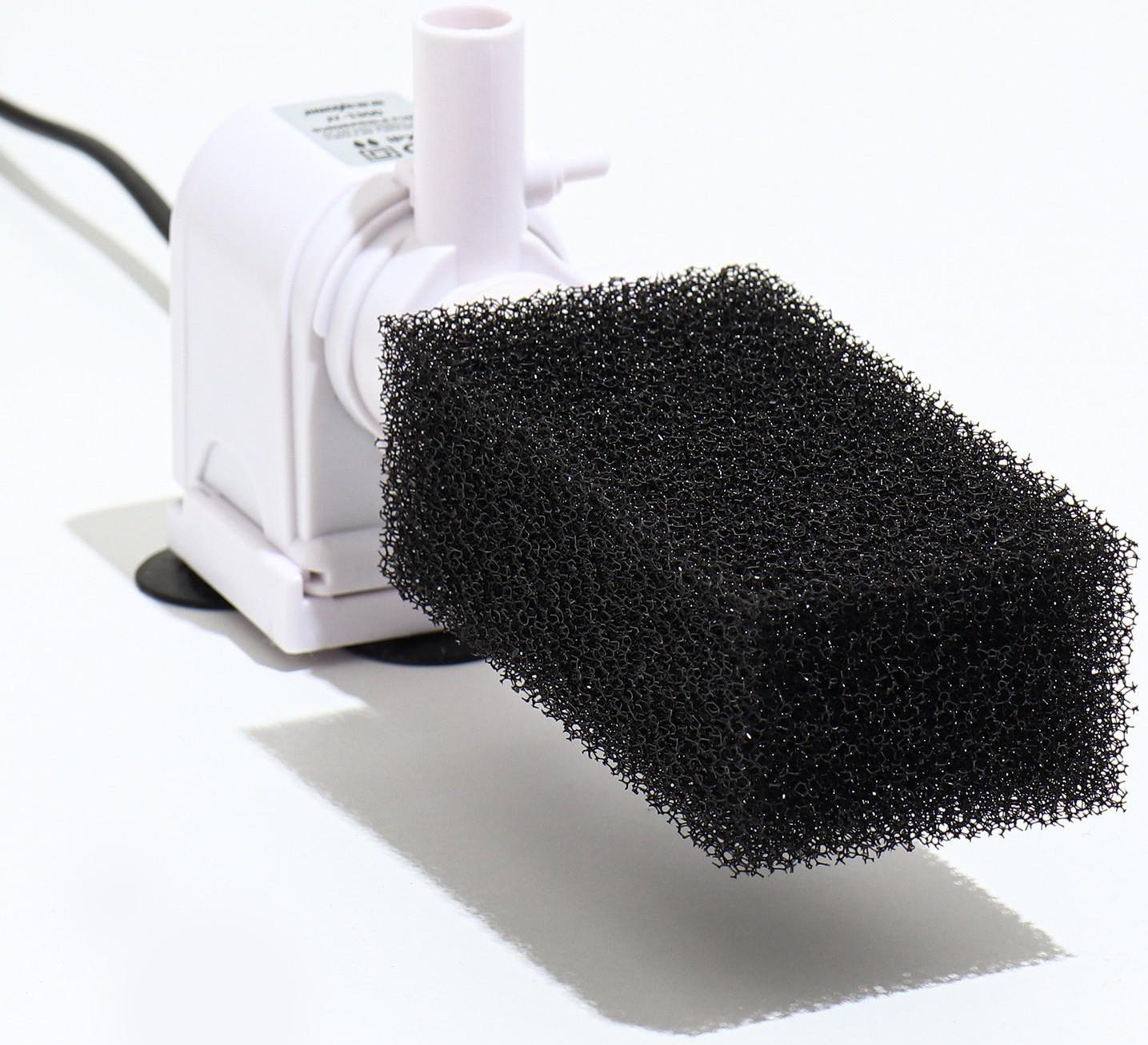 Губка прямоугольная для фильтра №2, ретикулированная, 6х4х11 см