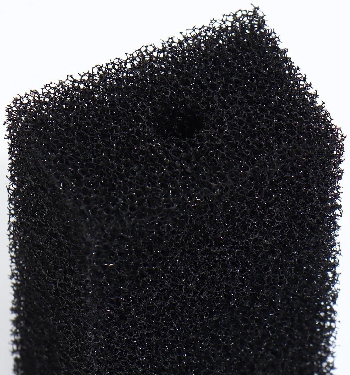 Губка прямоугольная для фильтра №2, ретикулированная, 6х4х11 см