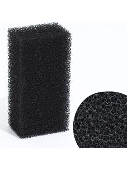 Губка прямоугольная для фильтра №2, ретикулированная, 6х4х11 см