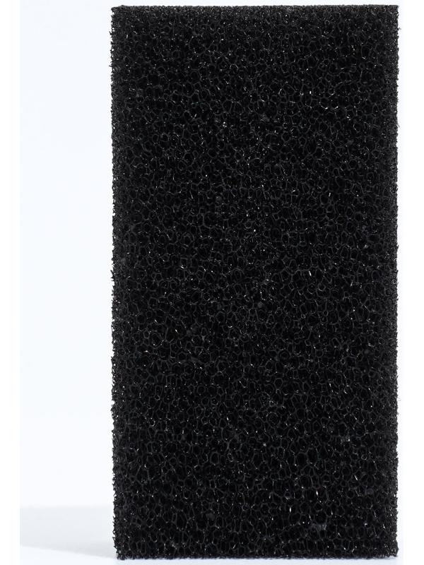 Губка прямоугольная для фильтра №2, ретикулированная, 6х4х11 см