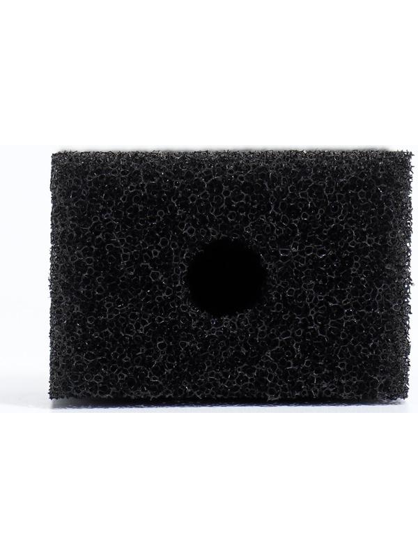 Губка прямоугольная для фильтра №2, ретикулированная, 6х4х11 см