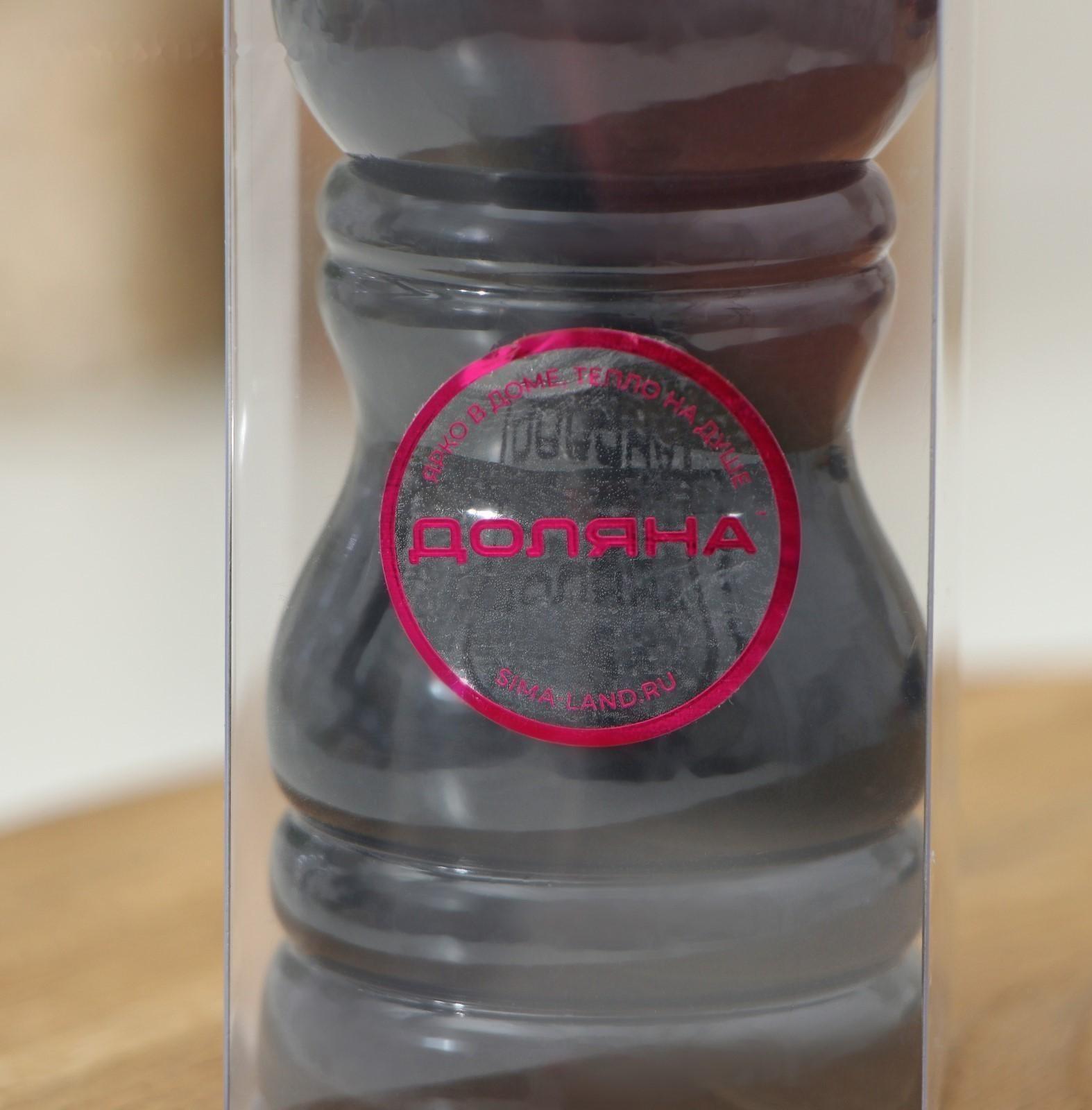 Мельница для специй Доляна «Краски», 11 см, цвет чёрный