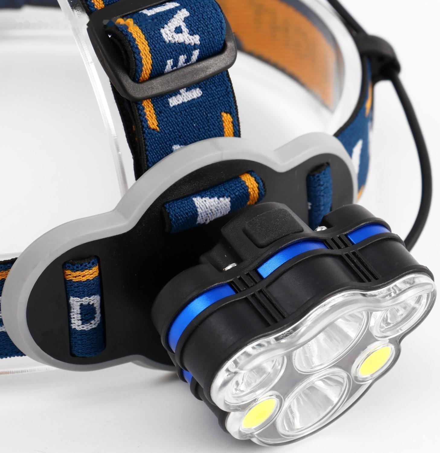 Фонарь налобный аккумуляторный 