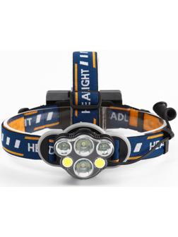 Фонарь налобный аккумуляторный 