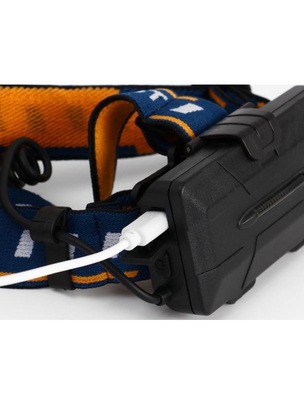 Фонарь налобный аккумуляторный 