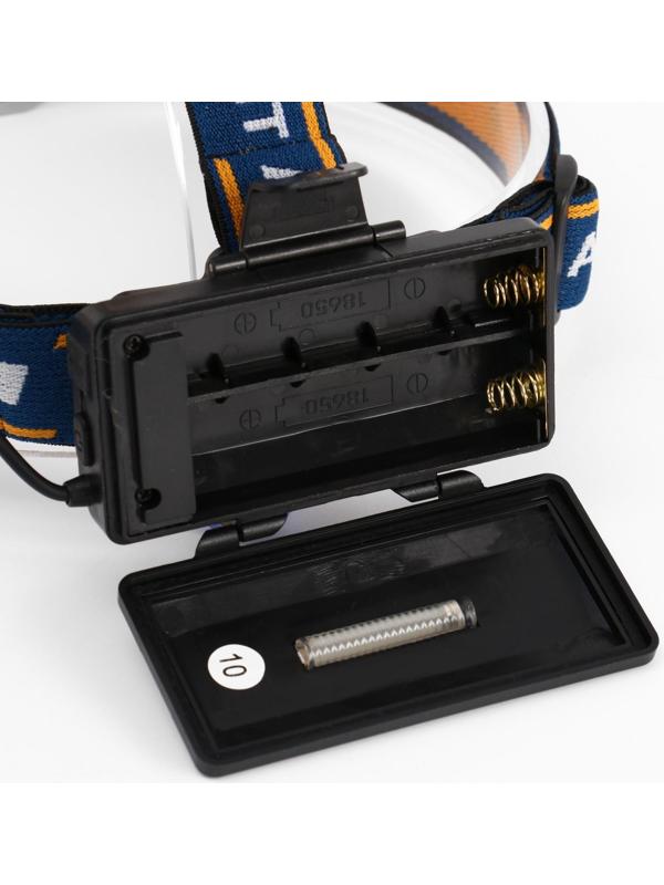 Фонарь налобный аккумуляторный 