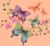 Термотрансфер «Бабочки», 16 × 16,5 см