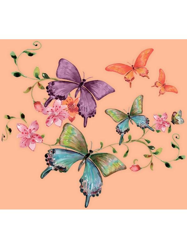 Термотрансфер «Бабочки», 16 × 16,5 см