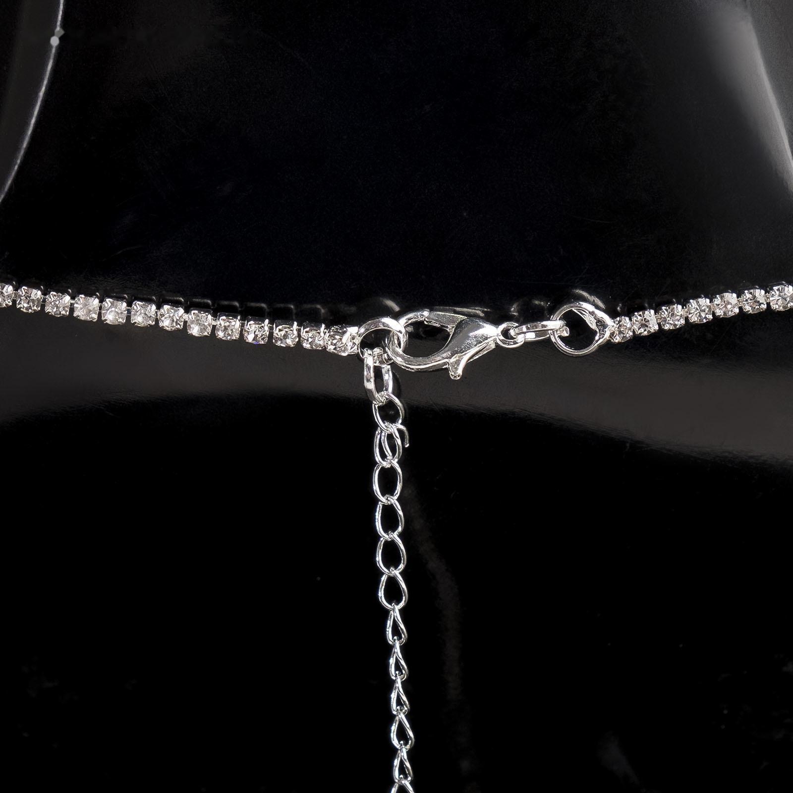 Набор 2 предмета: серьги, колье 