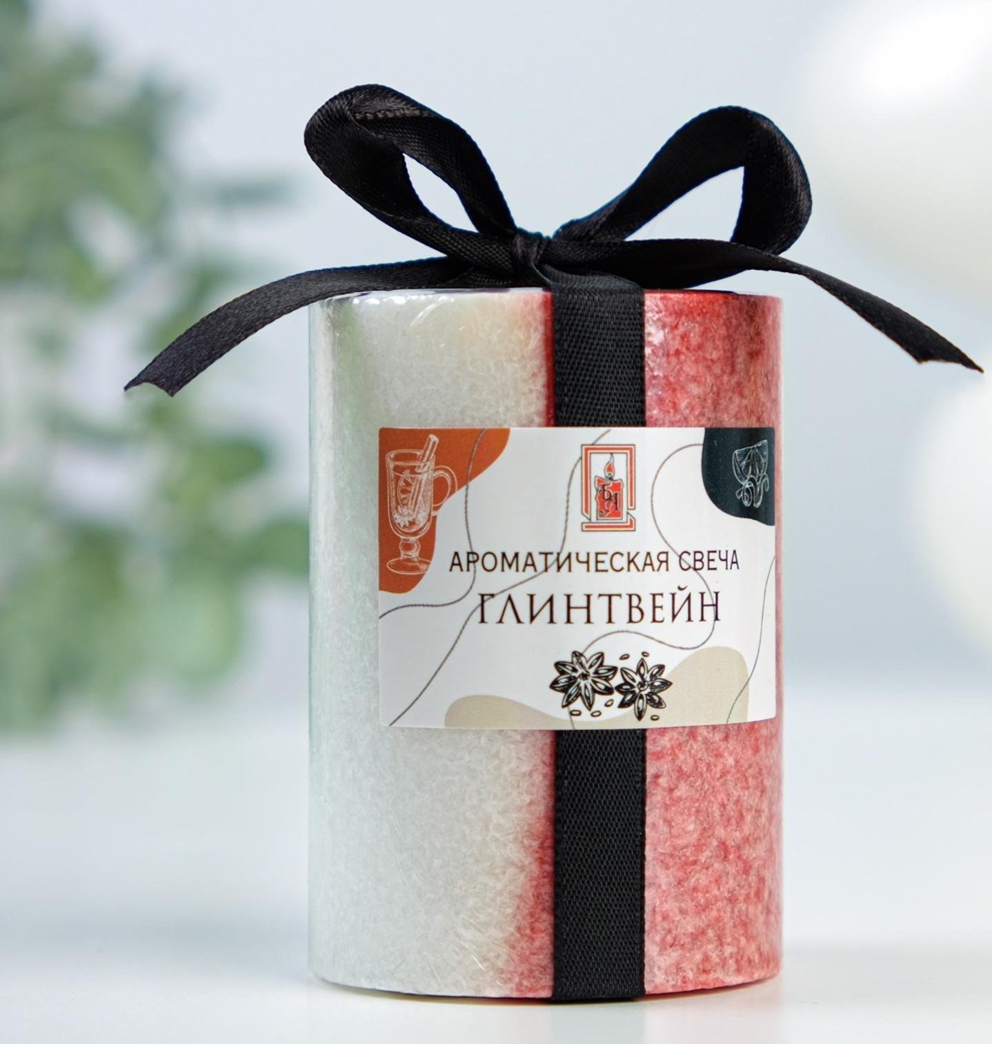 Свеча цилиндр 5х7,5см, 