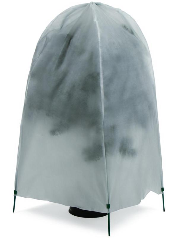 Набор для укрытия растений: металлический каркас, 120 × 75 см, спанбонд с УФ-стабилизатором, плотность 60 г/м²