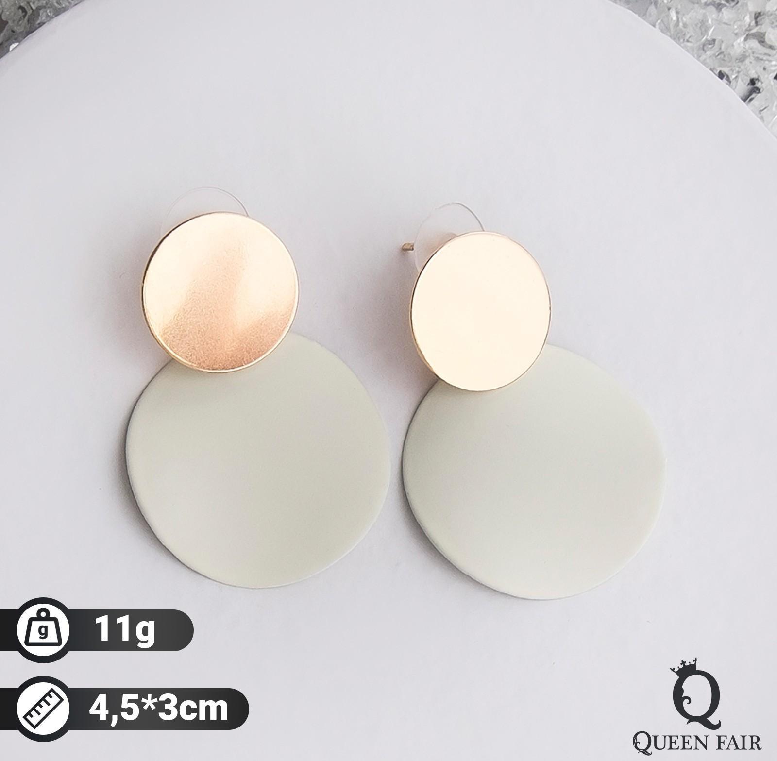 Серьги металл 