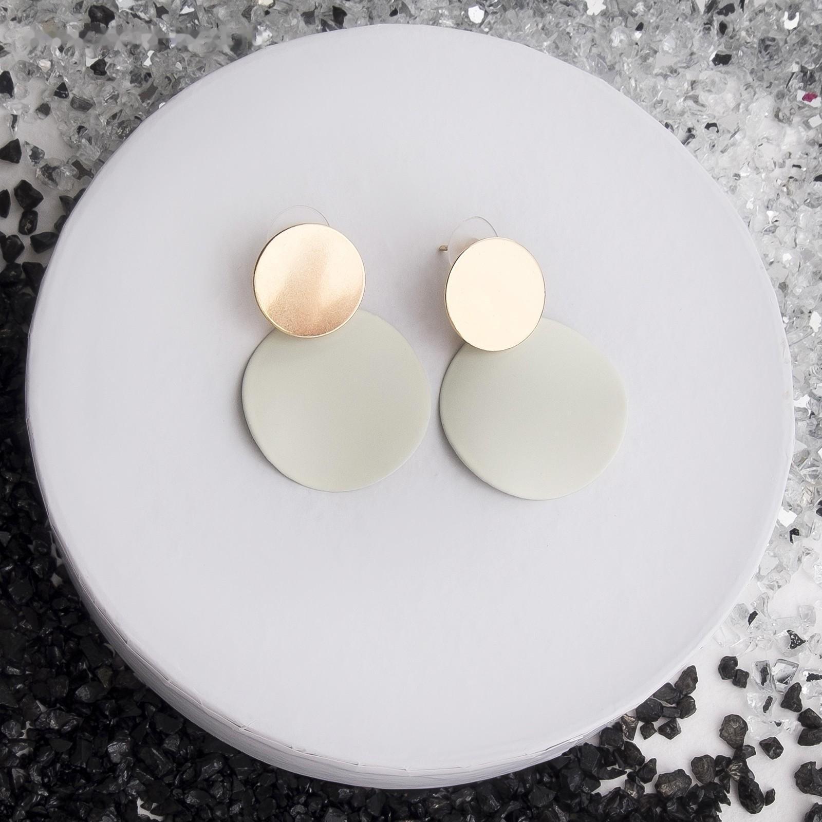 Серьги металл 