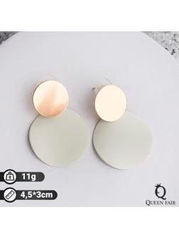 Серьги металл 