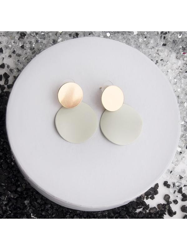 Серьги металл 