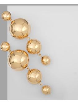 Серьги висячие 