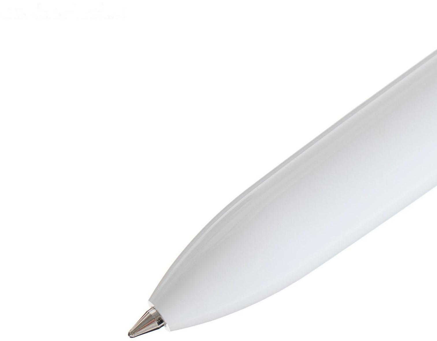 Ручка шариковая, автоматическая 4 - х цветная, цвет корпуса МИКС с рисунком, штрихкод на штуке