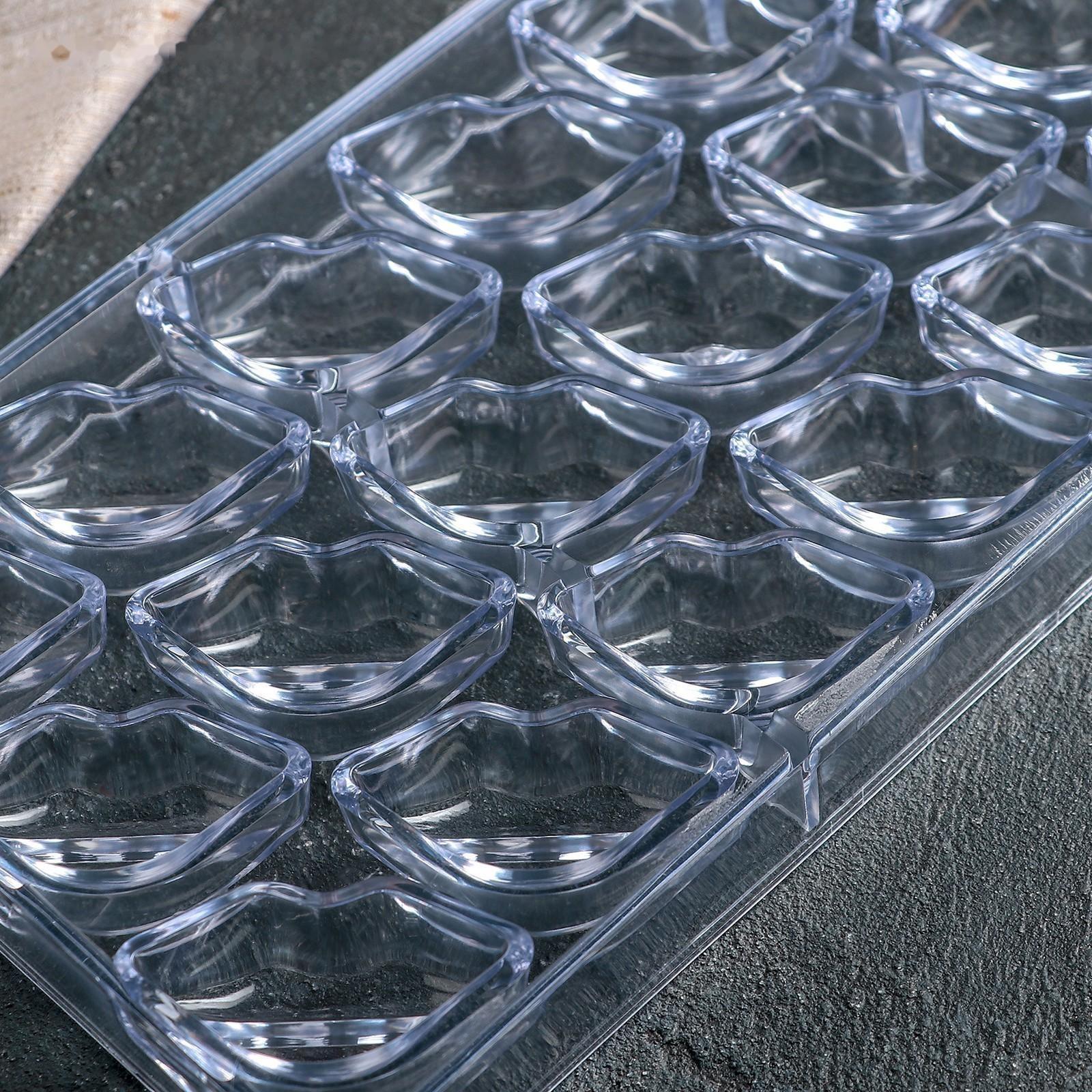 Форма для шоколада и конфет KONFINETTA «Губки», 28×14 см , 21 ячейка, ячейка 4,8×2,5×1,8 см