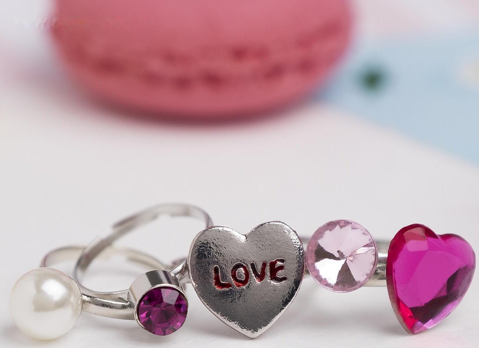 Набор детских колец 