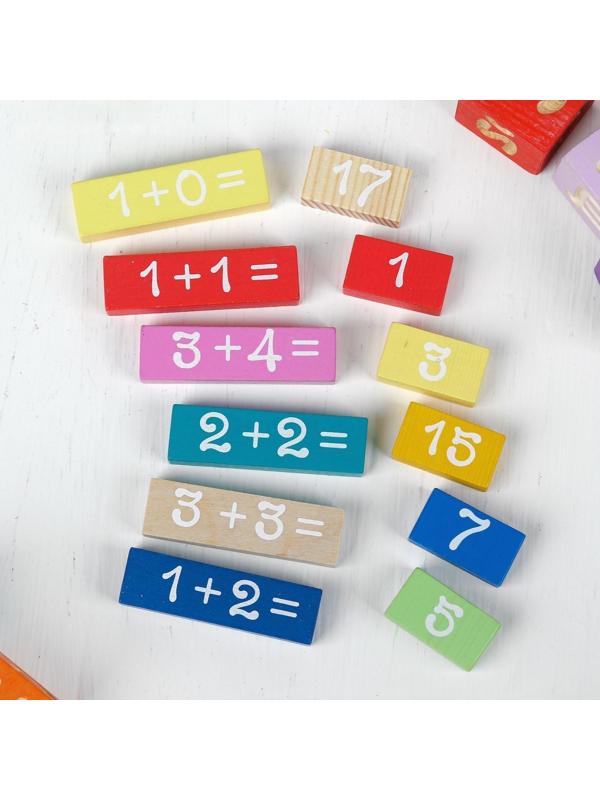 Логический набор «Решаем» 36 деталей, примеры