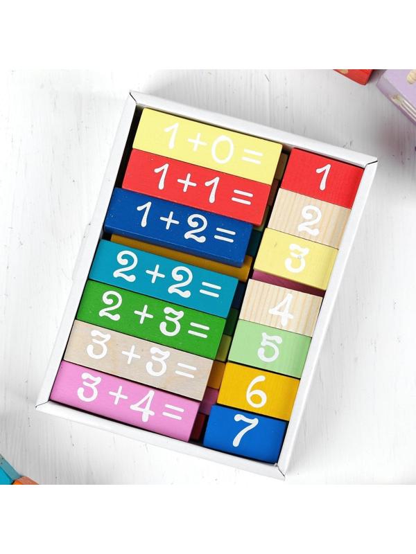 Логический набор «Решаем» 36 деталей, примеры