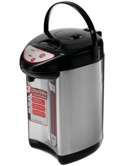 Термопот Luazon LET-5001, 750 Вт, 5.8 л, 3 способа подачи воды, серый