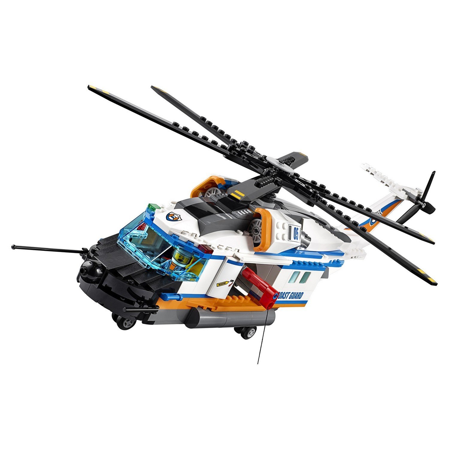 Конструктор Lari «Сверхмощный спасательный вертолет» 10754 (Совместимый с ЛЕГО City 60166) 439 деталей