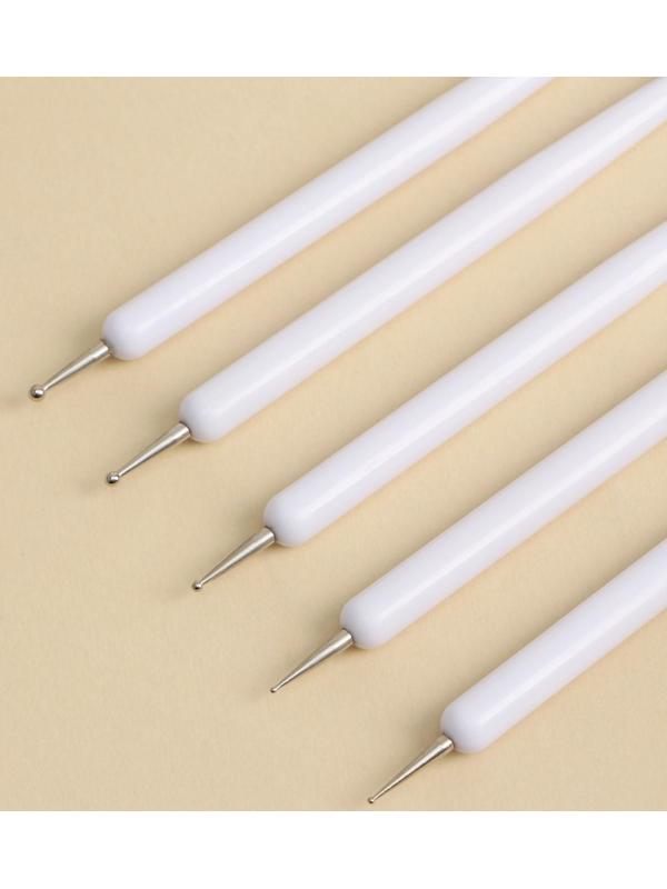 Набор кондитерских кисточек для декорирования «Алмаз», 5 шт