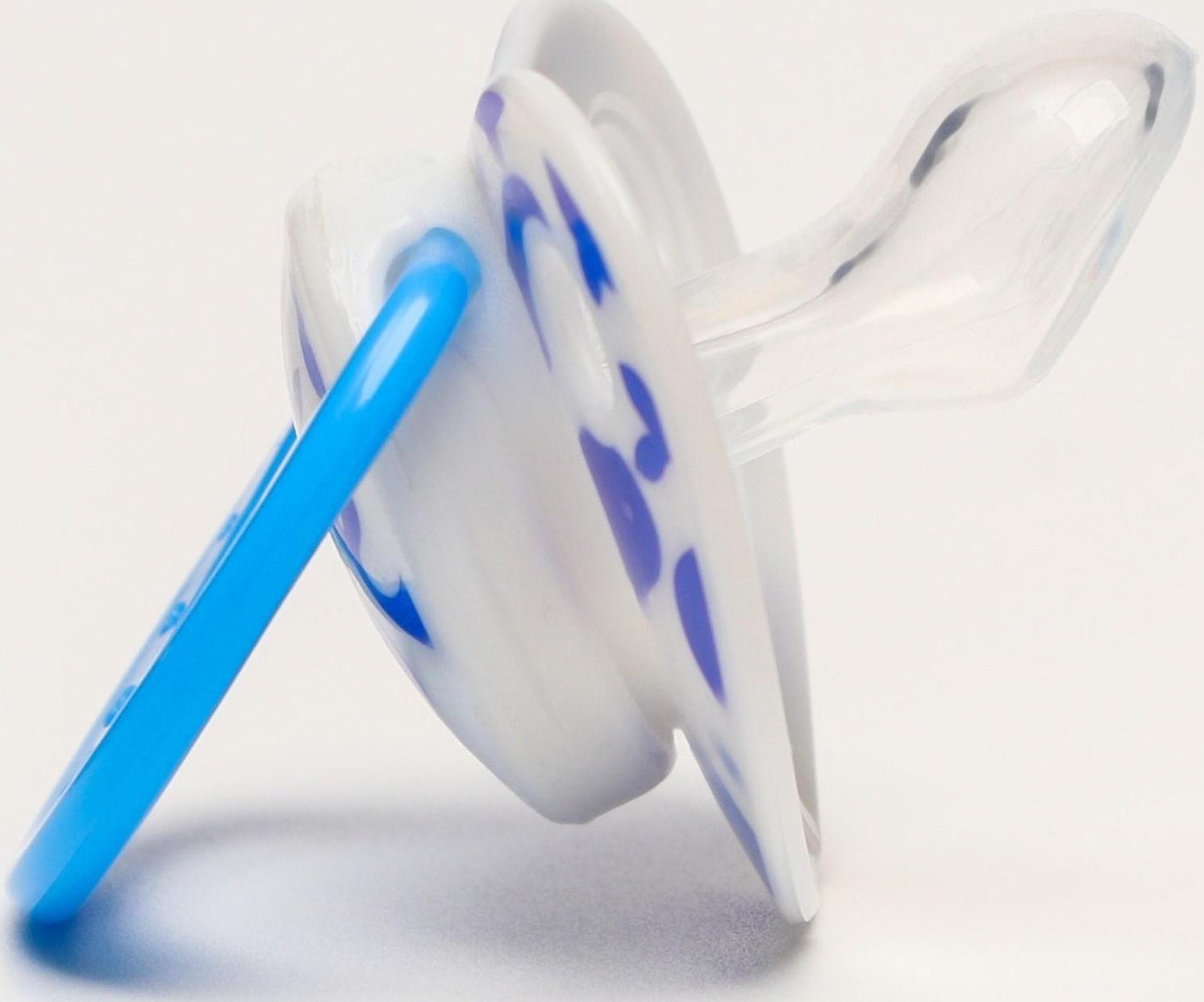 Соска-пустышка ортодонтическая, силикон, от 0 мес., с колпачком, «Кит»