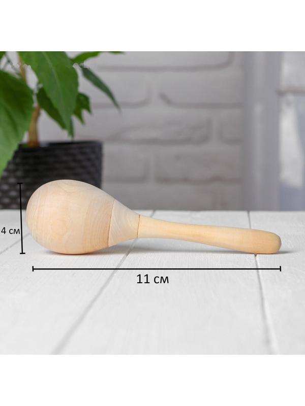 Музыкальная игрушка «Маракас» 4×4×11 см