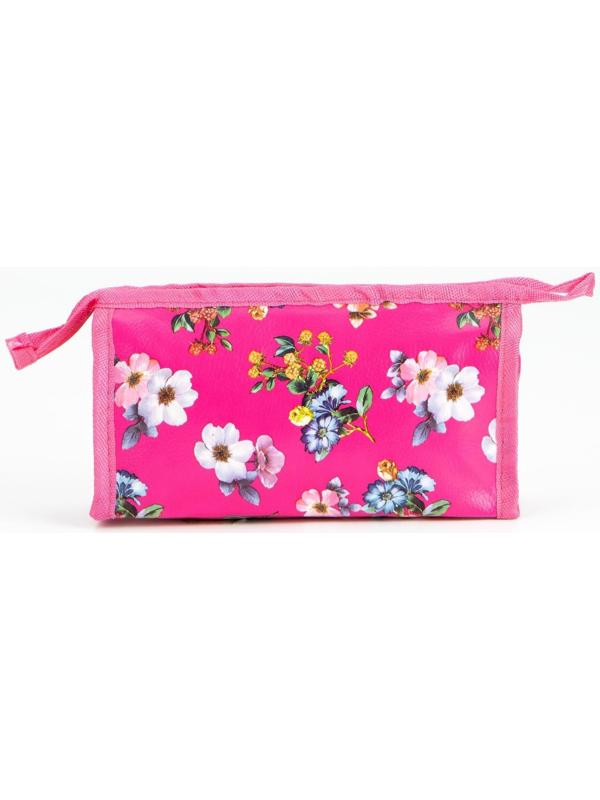 Косметичка на молнии, цвет розовый