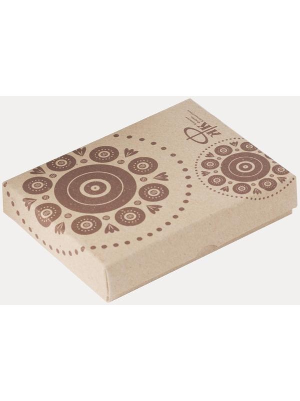 Кошелёк на кнопке, цвет чёрный