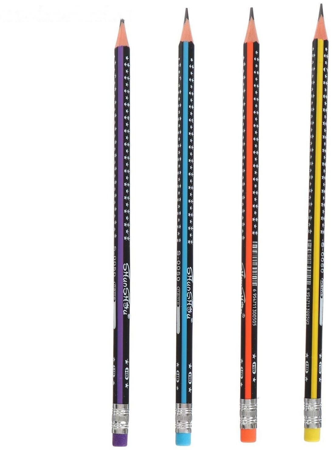 Карандаш чернографитный твёрдость НВ 