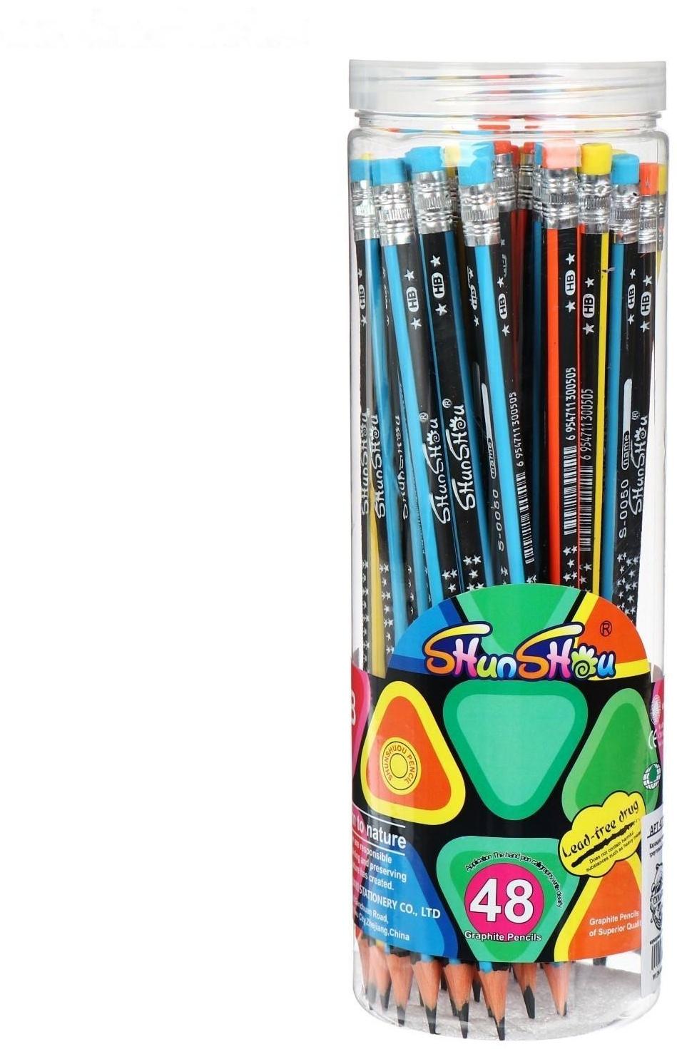 Карандаш чернографитный твёрдость НВ 