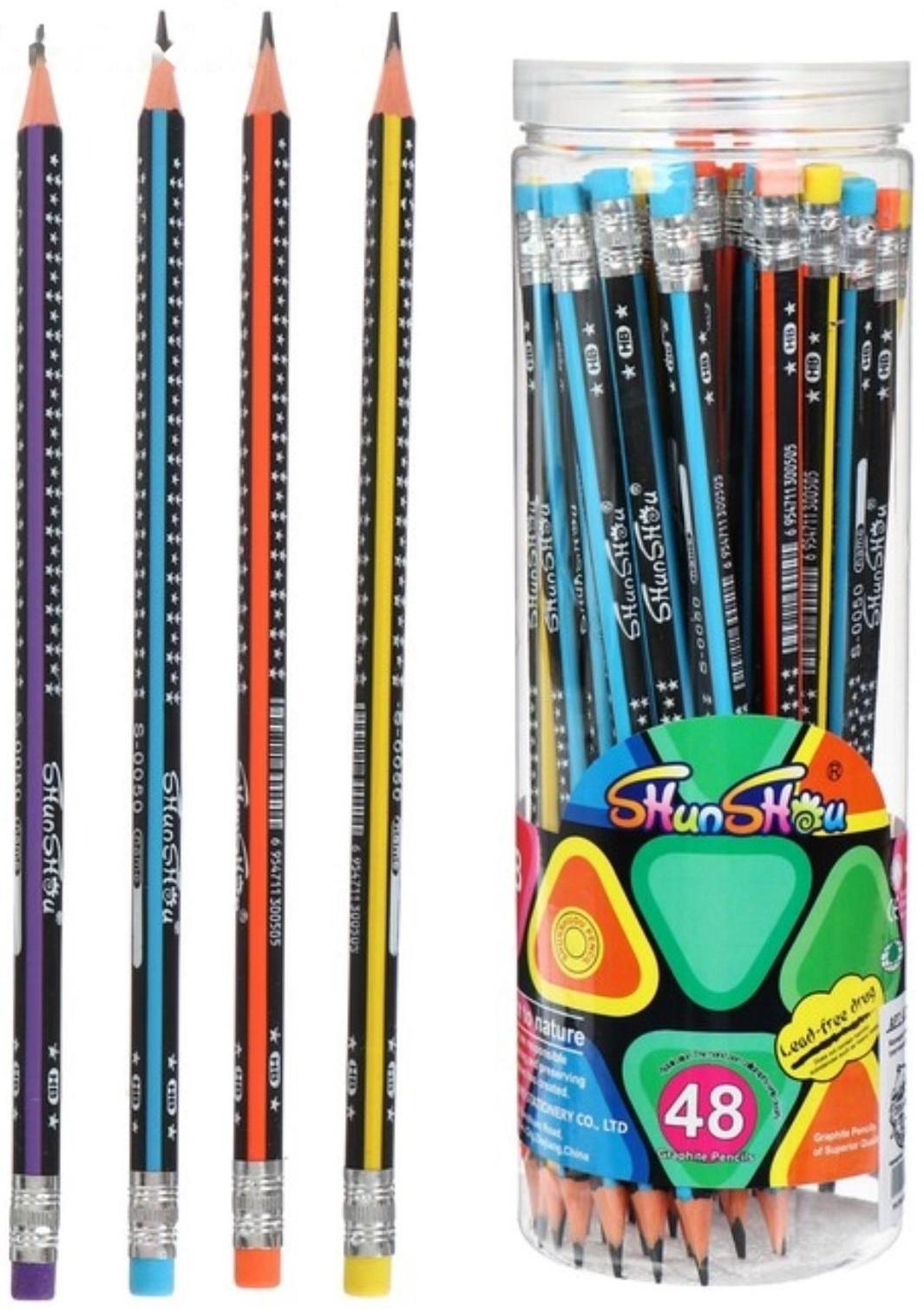 Карандаш чернографитный твёрдость НВ 