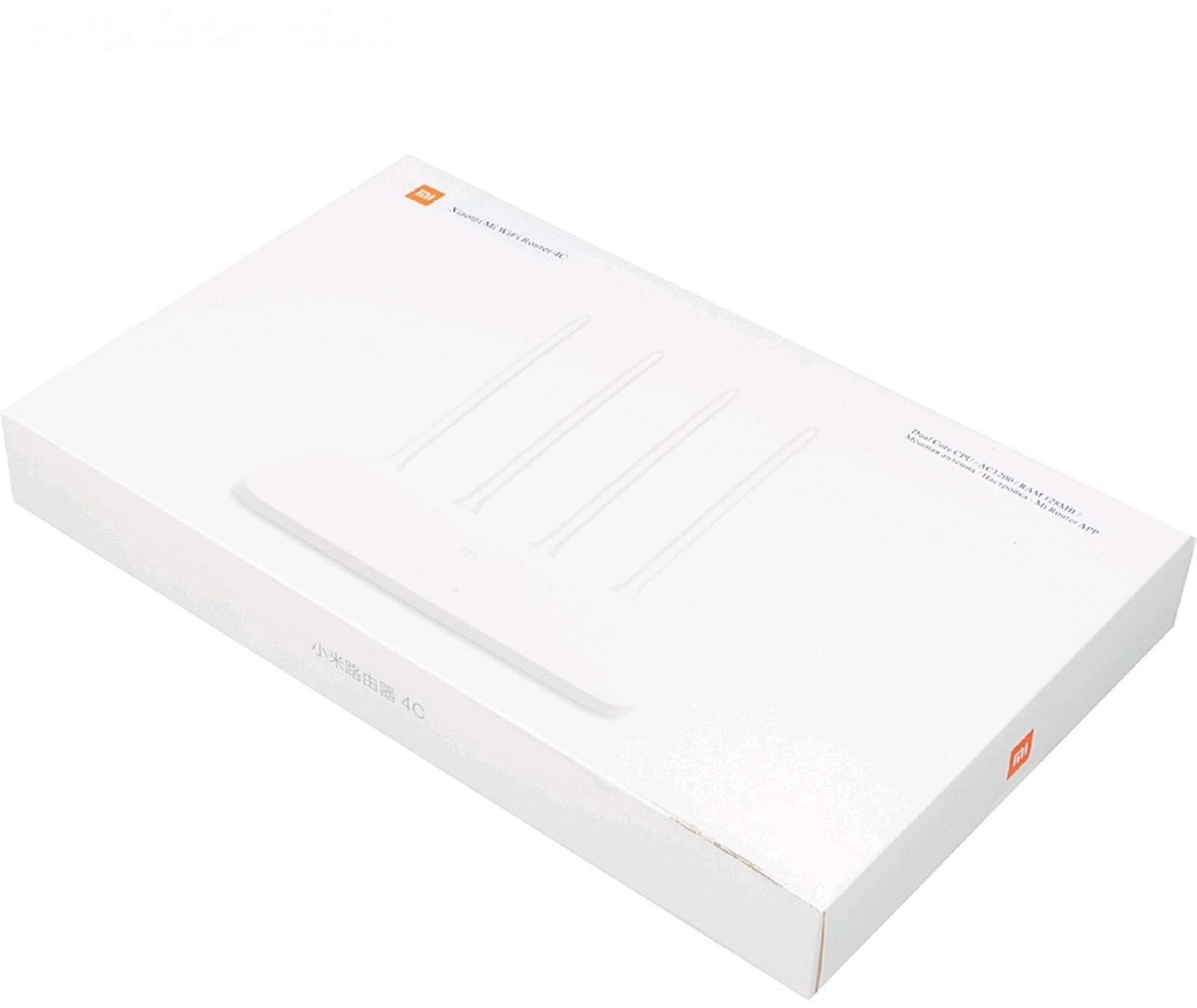 Wi-Fi роутер  беспроводной Xiaomi Mi WiFi Router 4C (4C), 10/100 Мбит, белый