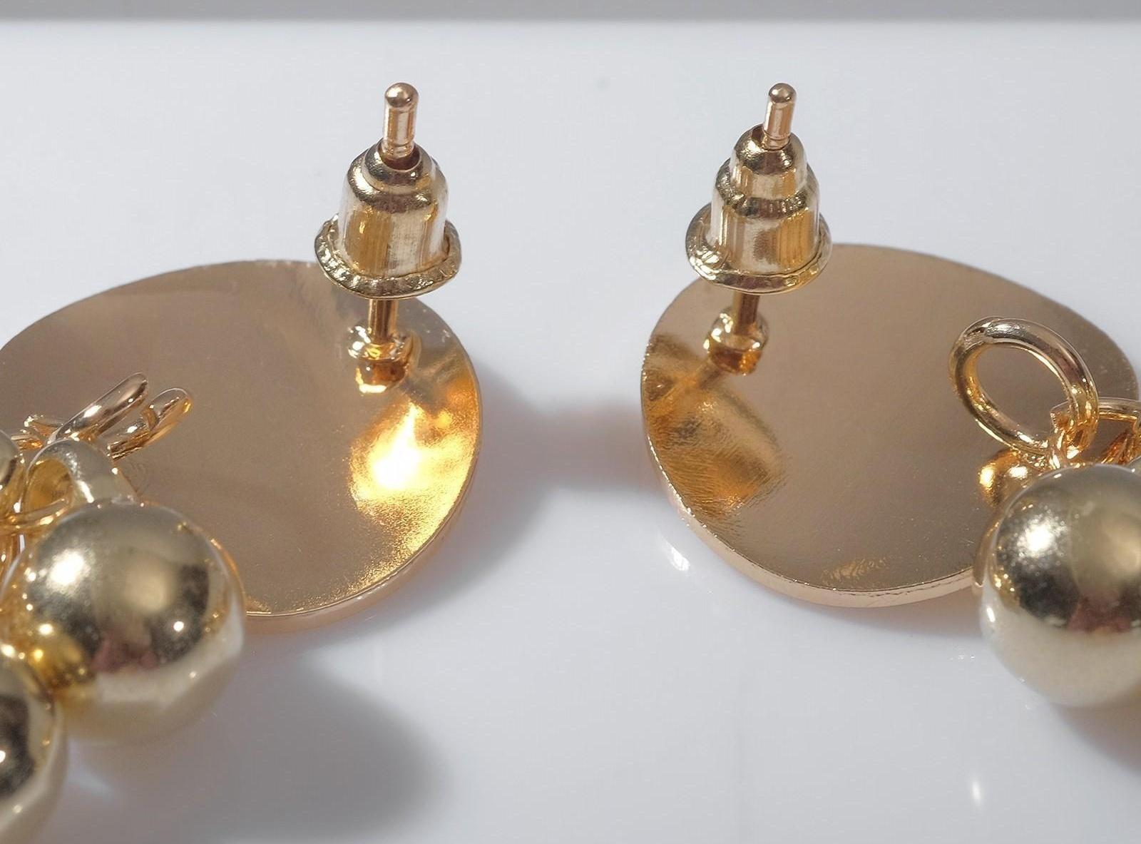 Серьги металл 