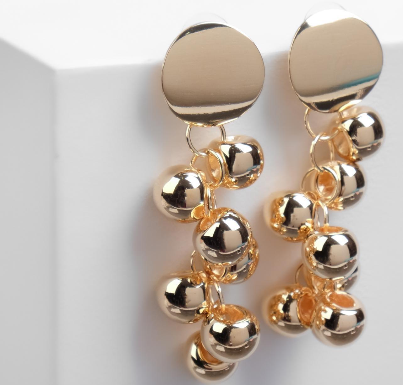 Серьги металл 