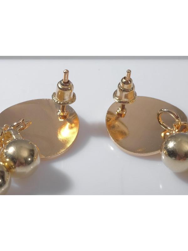 Серьги металл 