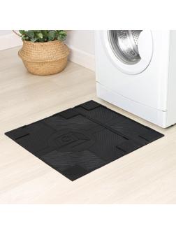 Коврик антивибрационный 65×62×0,7 см, цвет чёрный