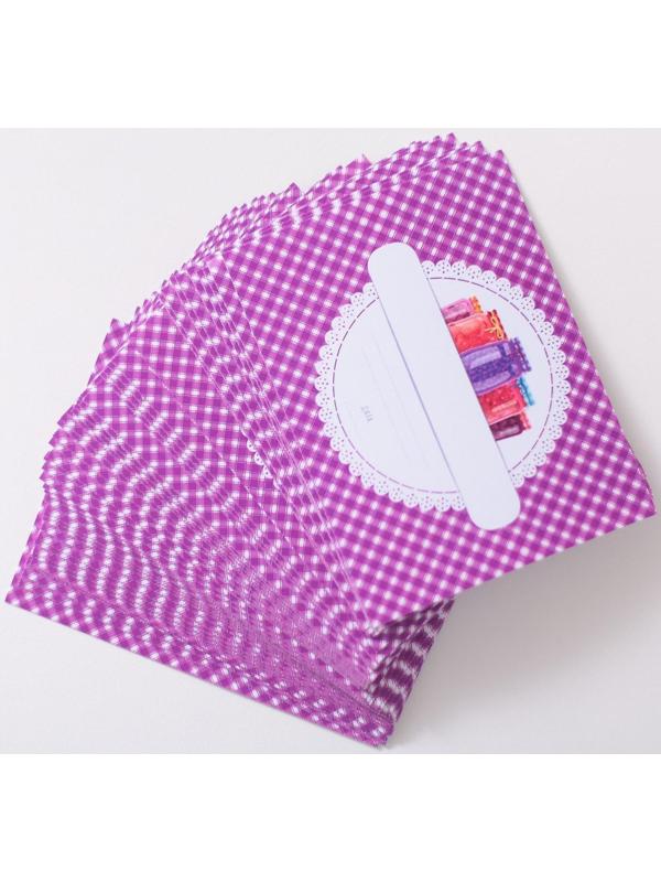 Этикетка для домашних заготовок «Урожай», 70×70 мм, фиолетовая