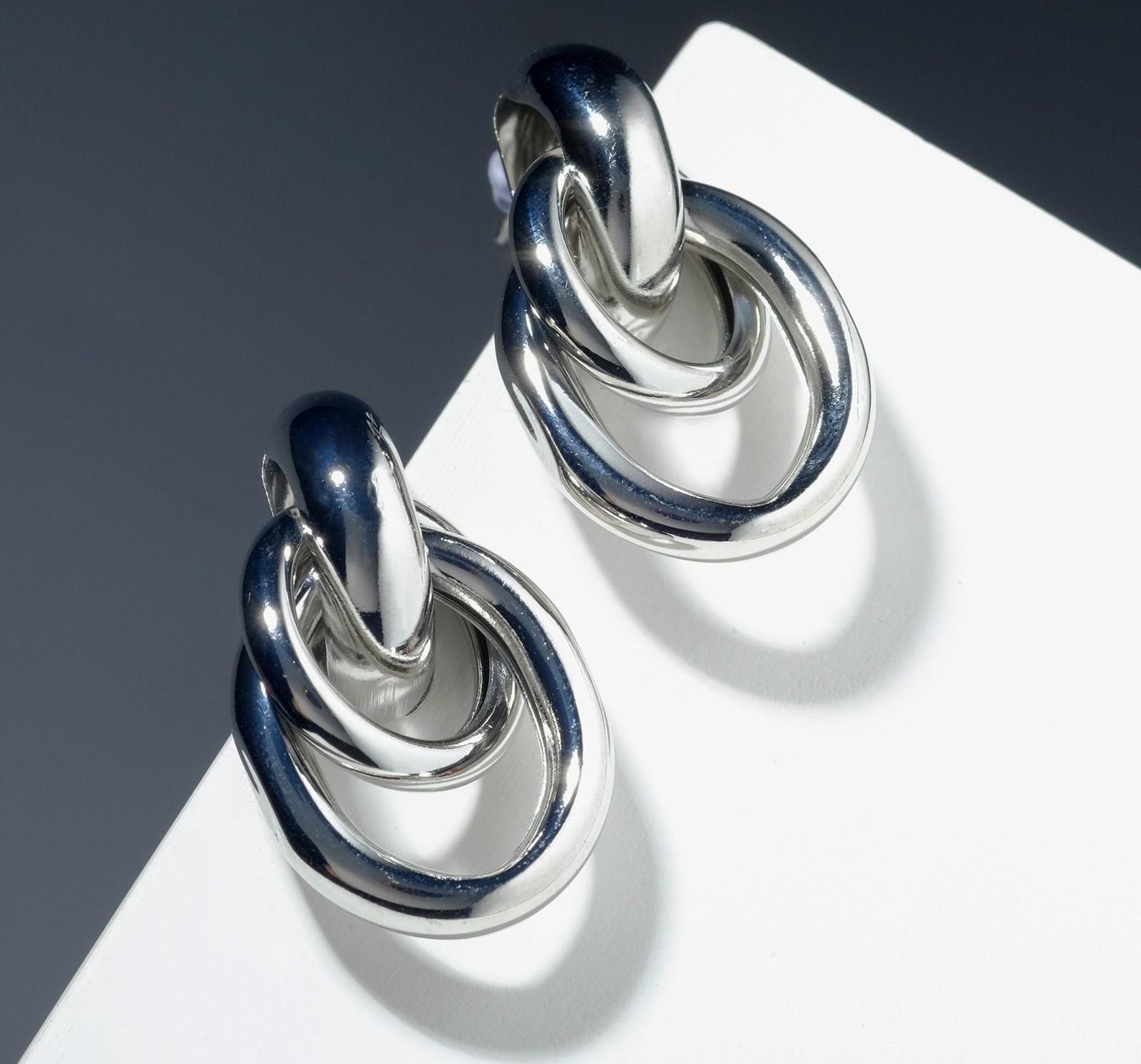 Серьги металл 