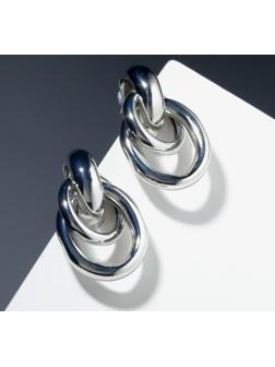 Серьги металл 