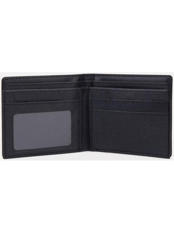 Портмоне без застёжки, цвет чёрный