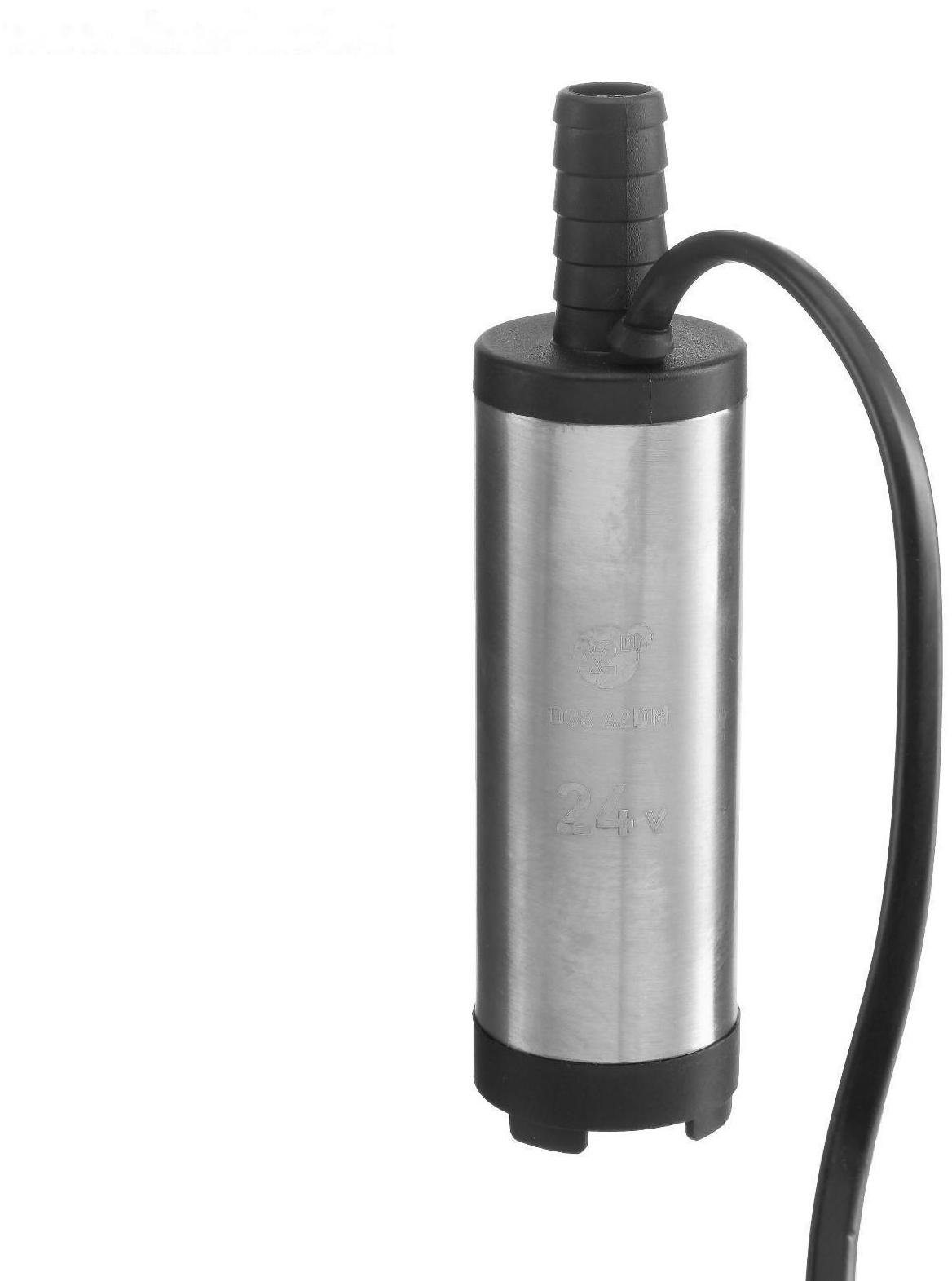 Насос перекачки дизельного топлива погружной A2DM, 24 В, d 38 мм, 20 л/мин, несъёмный фильтр