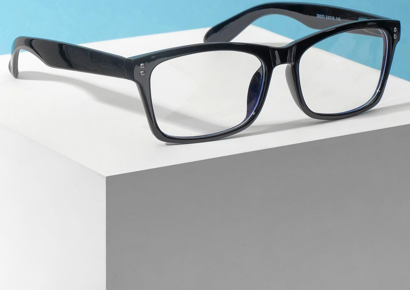Очки компьютерные 28003, цвет чёрный глянец