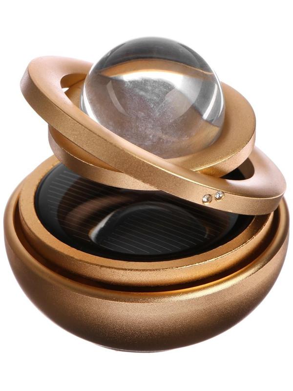 Аксессуар на панель, гравитационные кольца, вращается от солнца, золото