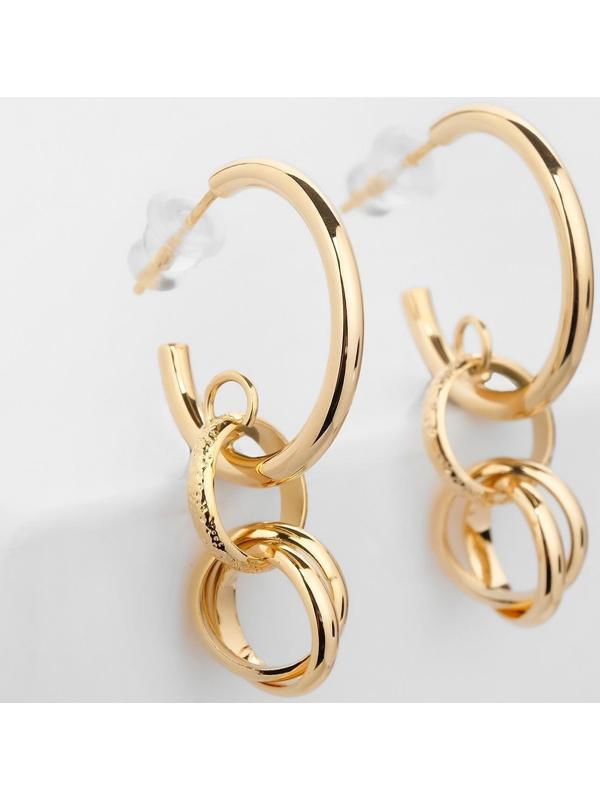 Серьги металл 