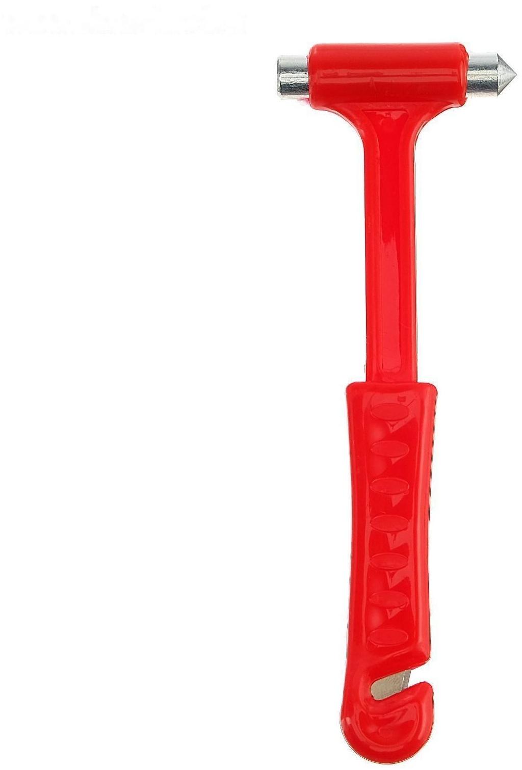 Аварийный молоток с ножом для ремня, 5×15.5 см